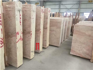 Cream Rose Pink Marble Tiles for Background Decoration