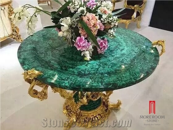 Foshan Composite Aluminum Honeycomb Malachite Tabletops