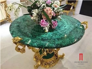 Foshan Composite Aluminum Honeycomb Malachite Tabletops