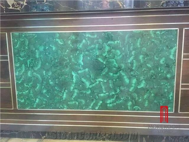 Foshan Composite Aluminum Honeycomb Malachite Tabletops
