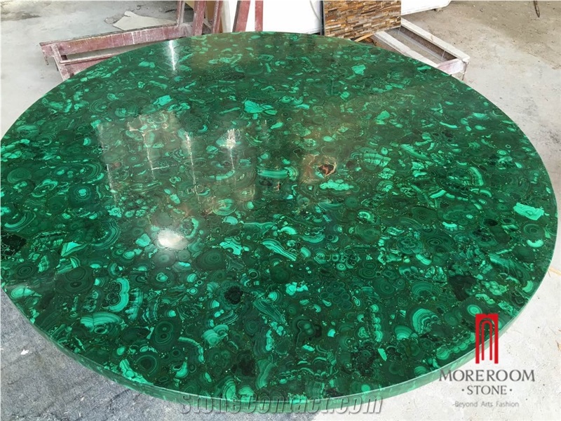 Foshan Composite Aluminum Honeycomb Malachite Tabletops
