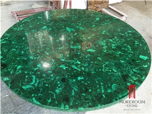 Foshan Composite Aluminum Honeycomb Malachite Tabletops