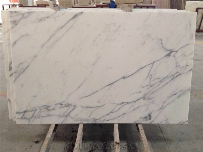 Foshan White Statuario Composite Aluminum Honeycomb Marble Tile