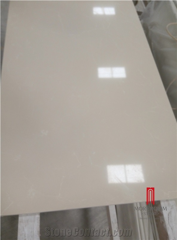 Marble Look Artificial Quartz Stone Countertop