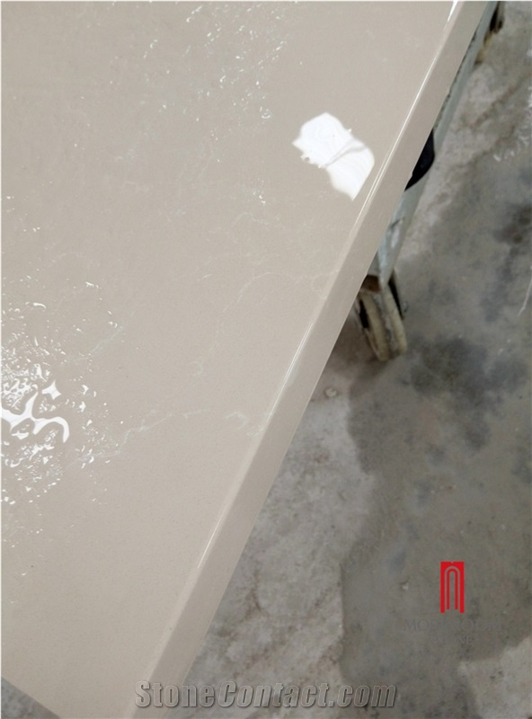 Marble Look Artificial Quartz Stone Countertop