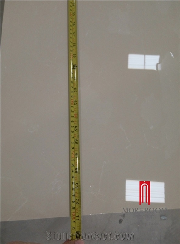 Marble Look Artificial Quartz Stone Countertop