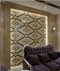 Marble Mosaic Design Background Wall Tiles