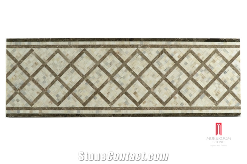 Marble Mosaic Skirting,Floor Decors Skirting,Mosaic Skirting