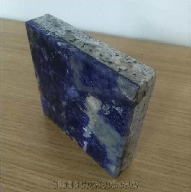 Natural Stone Blue Azul Bahia Granite Slab for Decoration