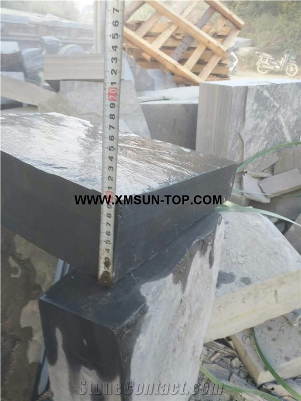 Dark Grey Slate Kerbstones/Grey Slate Curbstone/Road Stone/ Side Stone/Curbs/Slate for Road Side Paving/Exterior Paver