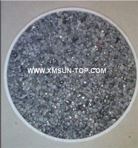 Light Grey Pebbles& Gravels with Glue/Grey White Polished Pebbles/Pebble River Stone/Gravels-Small Size for Decoration in Landscaping, Garden, Walkway