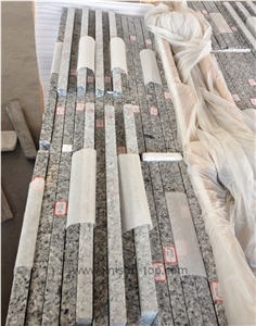 Swan White Granite Kitchen Counter Top/Sky Grey Granite Bench Top/Granite Worktops/Granite Bar Top/ Granite Kitchen Top/Stone Kitchen Desk Top