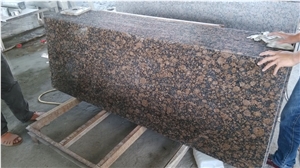 Baltic Brown Granite Countertop, Natural Stone Kitchen Countertop, Bathroom Vanity Top, Island Top, Baltic Brown Customized Countertop, Xiamen Winggreen Manufacturer