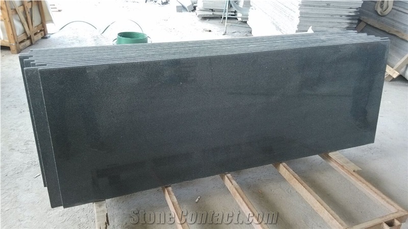 G654 Granite Kitchen Countertop, China Dark Grey Granite G654 Kitchen Countertop, Island Top, Bar Top, Bathroom Vanity Top, Padang Dark Granite, Xaimen Winggreen Manufacturer