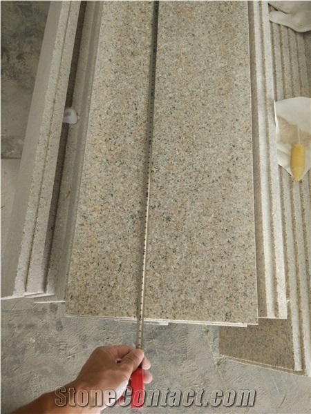 Own Quarry G682/Golden Yellow Granite Stairs and Steps on Hot Sale