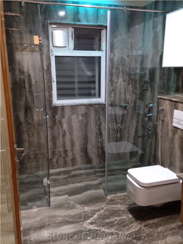Seawave Grey Marble Block, Turkey Grey Marble