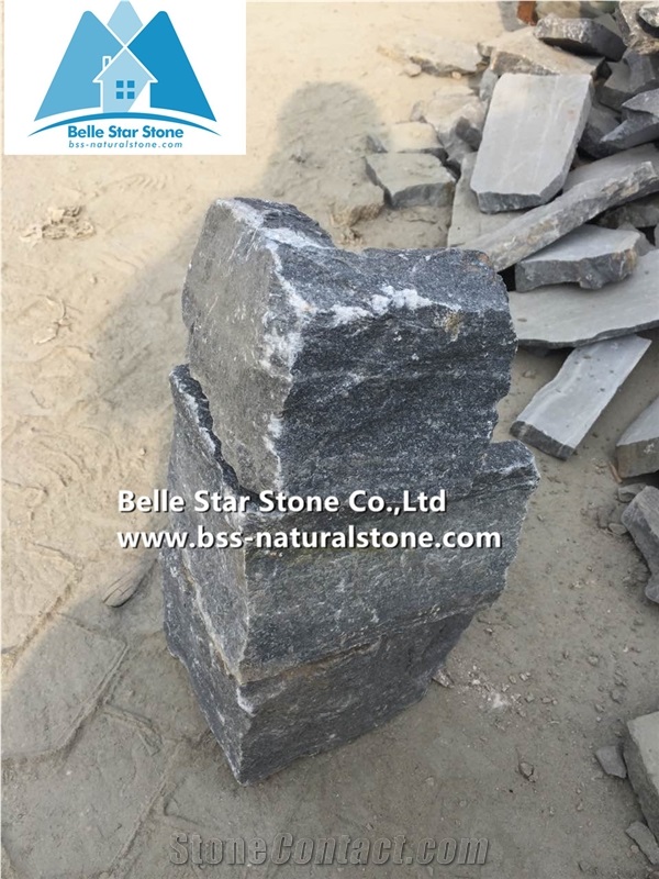 Blue Quartzite Loose Ledge Stone,Quartzite Field Stone,Random Wall Cladding,Landscaping Stone Cladding,L Corner Stone,Outdoor Landscaping Stone,Quartzite Stone Siding,Natural Stone Cladding