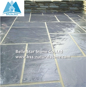 Chinese Black Riven Slate Pavers,Charcoal Grey Split Face Slate Patio Stones,Dark Grey Slate Paving Stones,Carbon Black Slate Patio Set,Slate Floor Tiles,Riven Slate Flooring,Slate Walkway Pavers