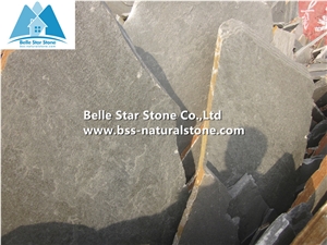 Grey Split Face Slate Random Flagstone,Grey Flagstone Pavers,Natural Flagstone Flooring,Riven Slate Pavers for Patio,Crazy Stone,Irregular Flagstone,Grey Flagstone Wall Cladding