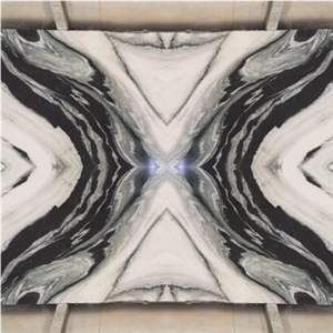 China Panda White Marble Slabs
