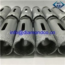 Long Working Length Vacuum Brazed Diamond Drill Bit/Core Drill