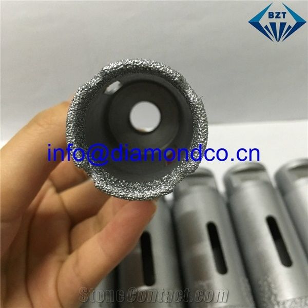 Long Working Length Vacuum Brazed Diamond Drill Bit/Core Drill