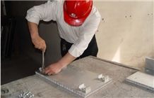 Sunk Nut & Bolt for Aluminium Honeycomb Panels , Honeycomb Backed Panel Anchor , Honeycomb Panel