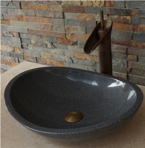 G654 Bathroom Sinks,Vessel Sinks,Kitchen Sinks,Wash Basins,Granite/Marble Sinks,Oval Sinks