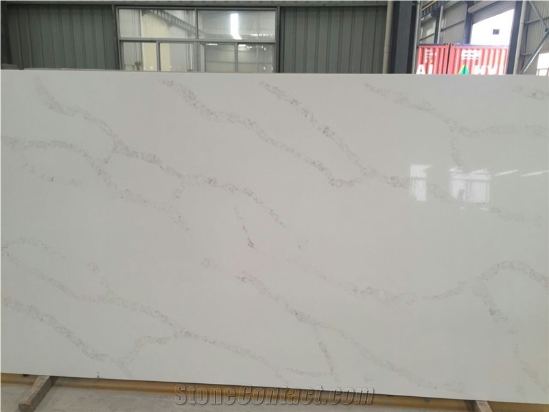 Manmade Stone,White Artificial Marble Slabs,Calacata Artificial Marble Slabs,Carrara White Quartz, Artificial Stone