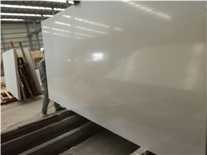 Snow White Artificial Stone Slabs