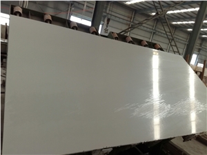 Snow White Artificial Stone Slabs