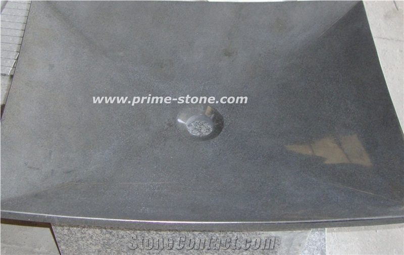 Wash Basin, Grey Basin, Bathroom Basin, Square Basin, Stone Basin, Stone Sink