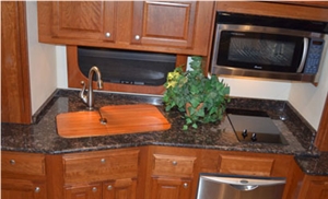 Cat Eye Black Granite Countertops