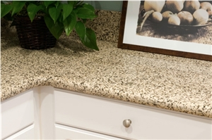 Crystal Yellow Granite Bath Countertops