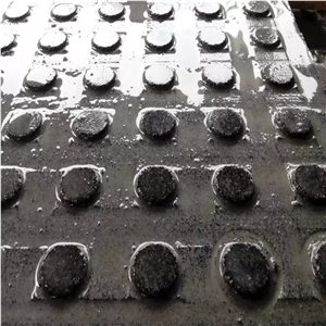 China Natural Padang Grey Granite G654 Granite Tactile Blind Paving