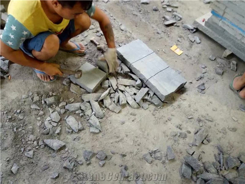 G654 Granite Cobble Stone, Padang Grey Cube Stone,Chinese Granite G654 Cobble Stone Pavers