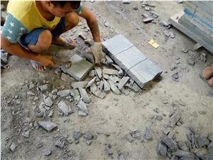G654 Granite Cobble Stone, Padang Grey Cube Stone,Chinese Granite G654 Cobble Stone Pavers