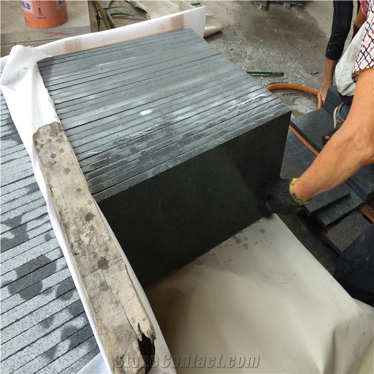 G654 Granite Slabs/Sesame Grey/Dark Grey/Polished Granite Tiles, Granite Wall Tiles, Granite Flooring