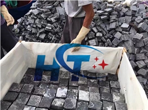 Landscaping Stones Cube Stone & Pavers, G654 Granite Cobble Stone, Granite Patio Pavers