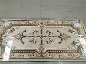 Marble Inlay Floor Pattern