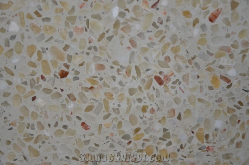 Multicolor Terrazzo Tiles, Terrazzo Paving Tile