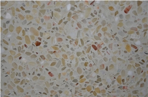 Multicolor Terrazzo Tiles, Terrazzo Paving Tile
