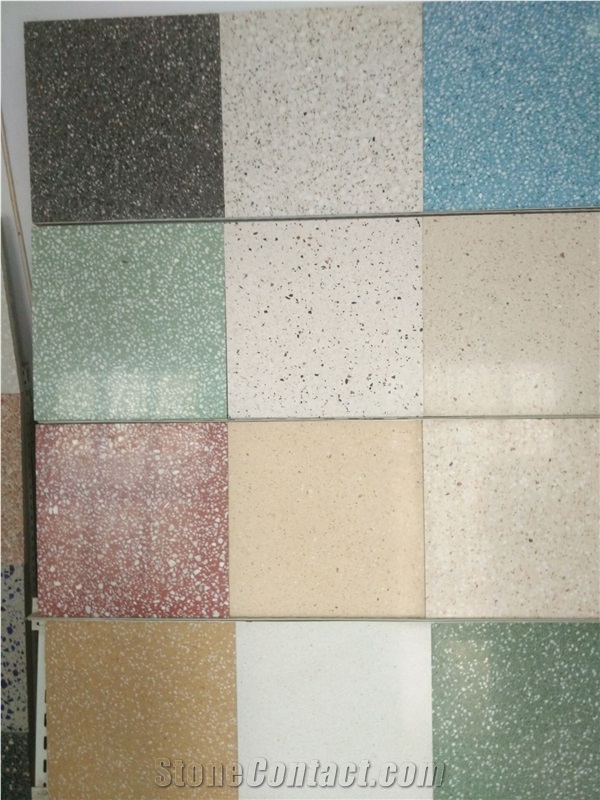 Multicolor Terrazzo Tiles, Terrazzo Paving Tile