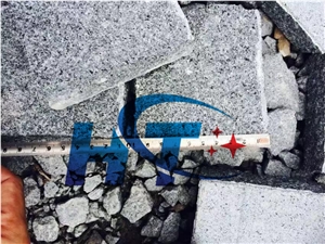 Natural Split Granite Paving Stone/ G654 Granite Pavers/ Driveway Paving Stone/ Grey Granite Cube Stone 10x10cm