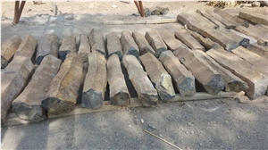 Natural Basalt Column ,Black Granite Natural Finish Column Palisade