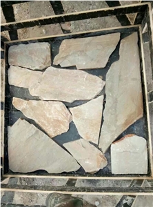 Yellow Slate Flagstone in Paving Yellow Slate Flagstone in Paving