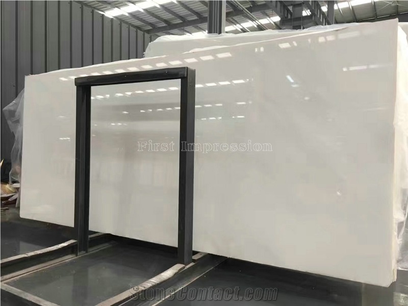 China Han White Jade/Crystal White Marble/White Jade/Sichuan White Jade for High Quality Big Slab/Pure White Marble Tiles & Slabs/High Polished Han White Marble Big Slabs