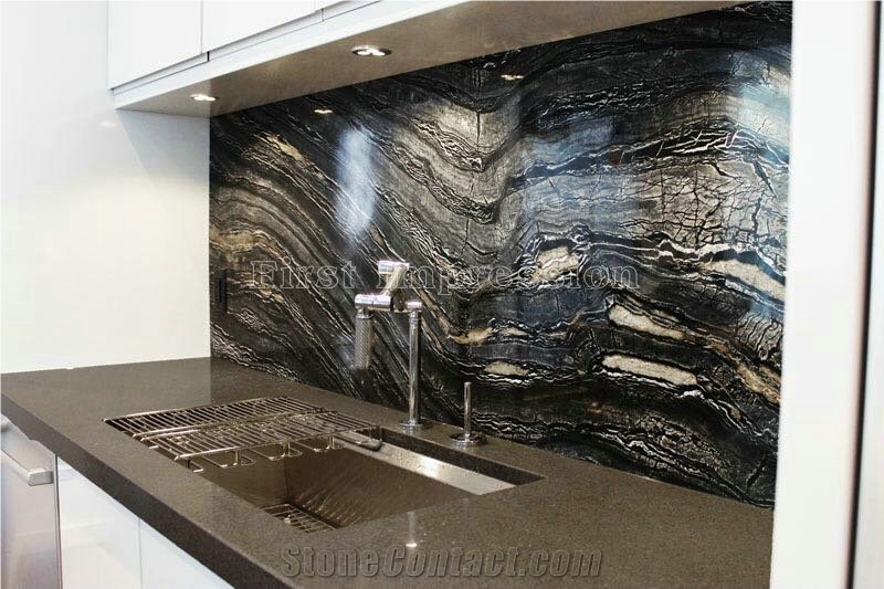 China Zebra Marble Big Tile&Slab/Chinese Dark Wooden Grain/Black Ancient Wood Vein/Old Negro Serpeggiante Marmol/Nero Palissandro/Hotel/Lobby/Bathroom Floor Cover/Feature Wall Pattern/Tv Set