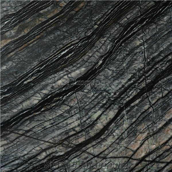 China Zebra Marble Big Tile&Slab/Chinese Dark Wooden Grain/Black Ancient Wood Vein/Old Negro Serpeggiante Marmol/Nero Palissandro/Hotel/Lobby/Bathroom Floor Cover/Feature Wall Pattern/Tv Set