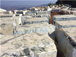 Hot Sale White Beauty Marble Block/Ice Green Marble Block/Green Jade Building Stone/Cold Jade Marble Block/Primavera Marble Stone/White Beauty Marble Block